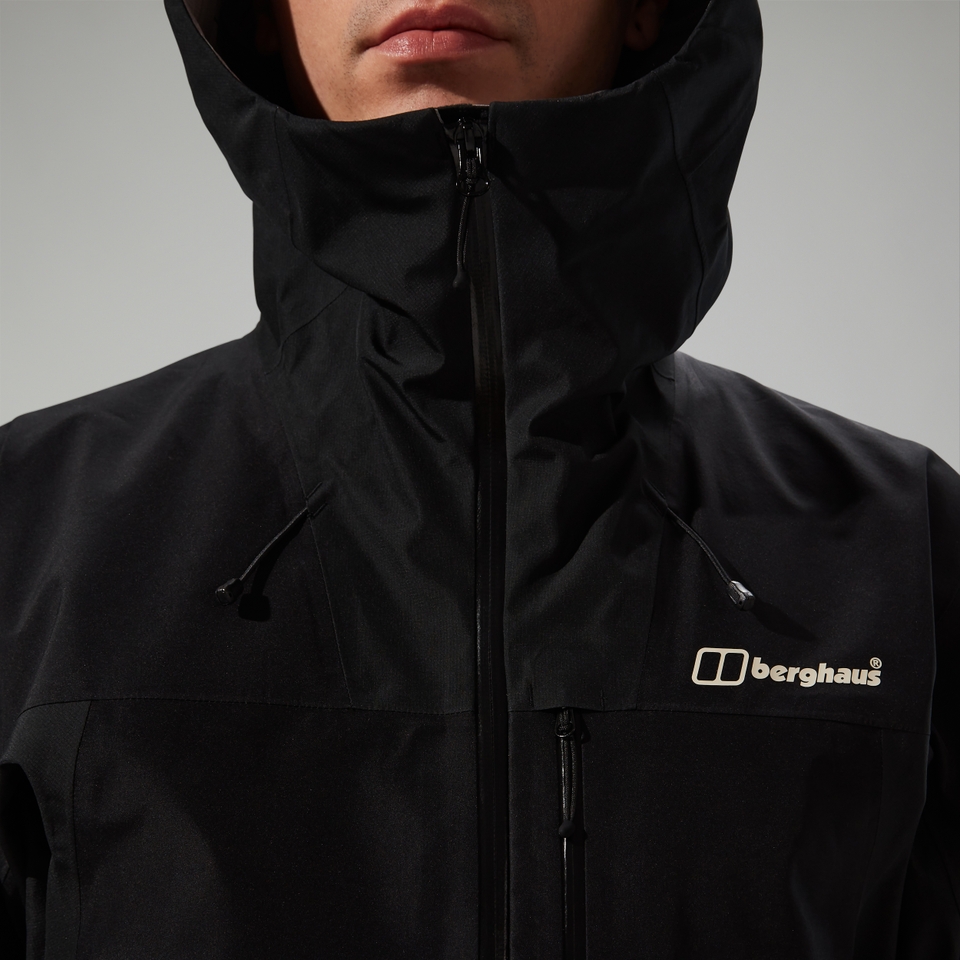 Wasserdichte Ridge-Seeker Herren-Jacke für Herren - Schwarz