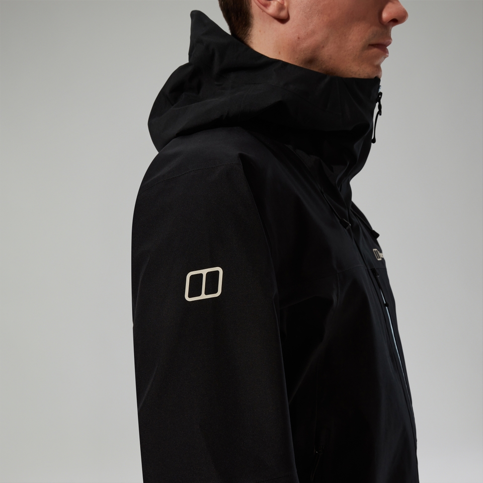 Wasserdichte Ridge-Seeker Herren-Jacke für Herren - Schwarz