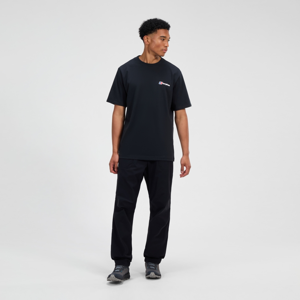 Berghaus Class Logo Shirt für Herren - Schwarz