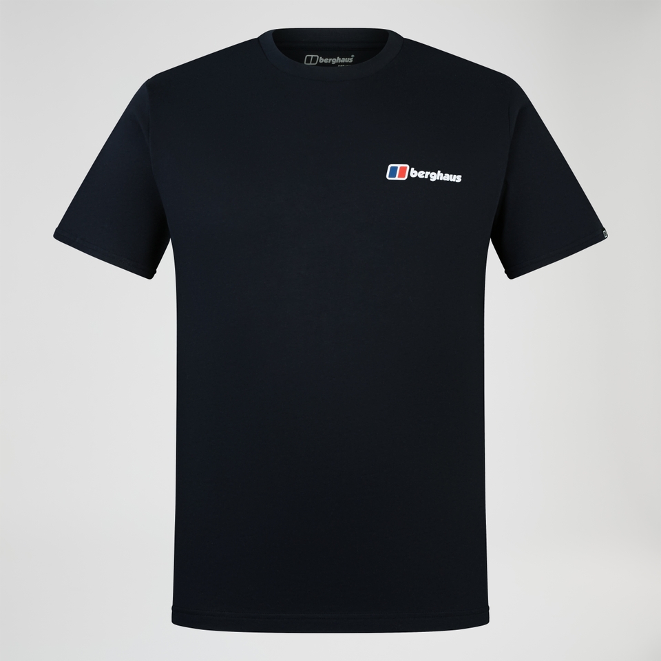 Berghaus Class Logo Shirt für Herren - Schwarz