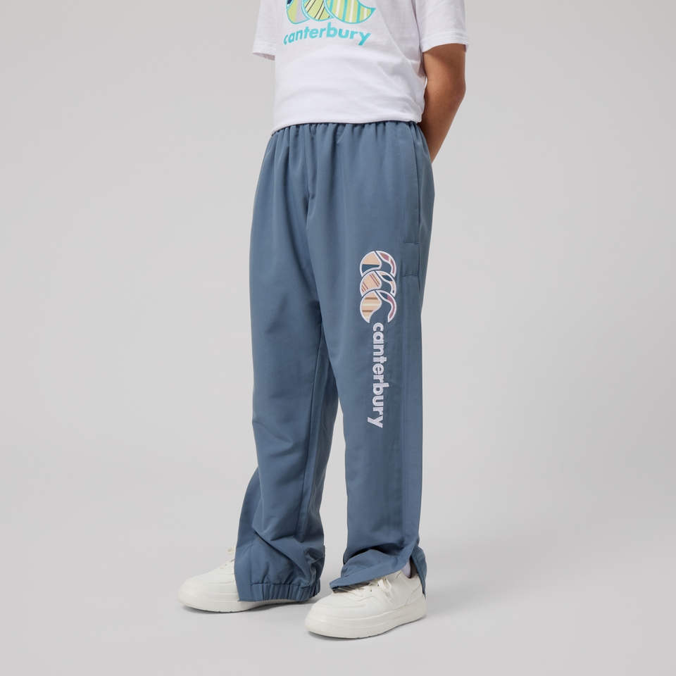 JUNIOR UNISEX UGLIES STADIUM PANT BLUE