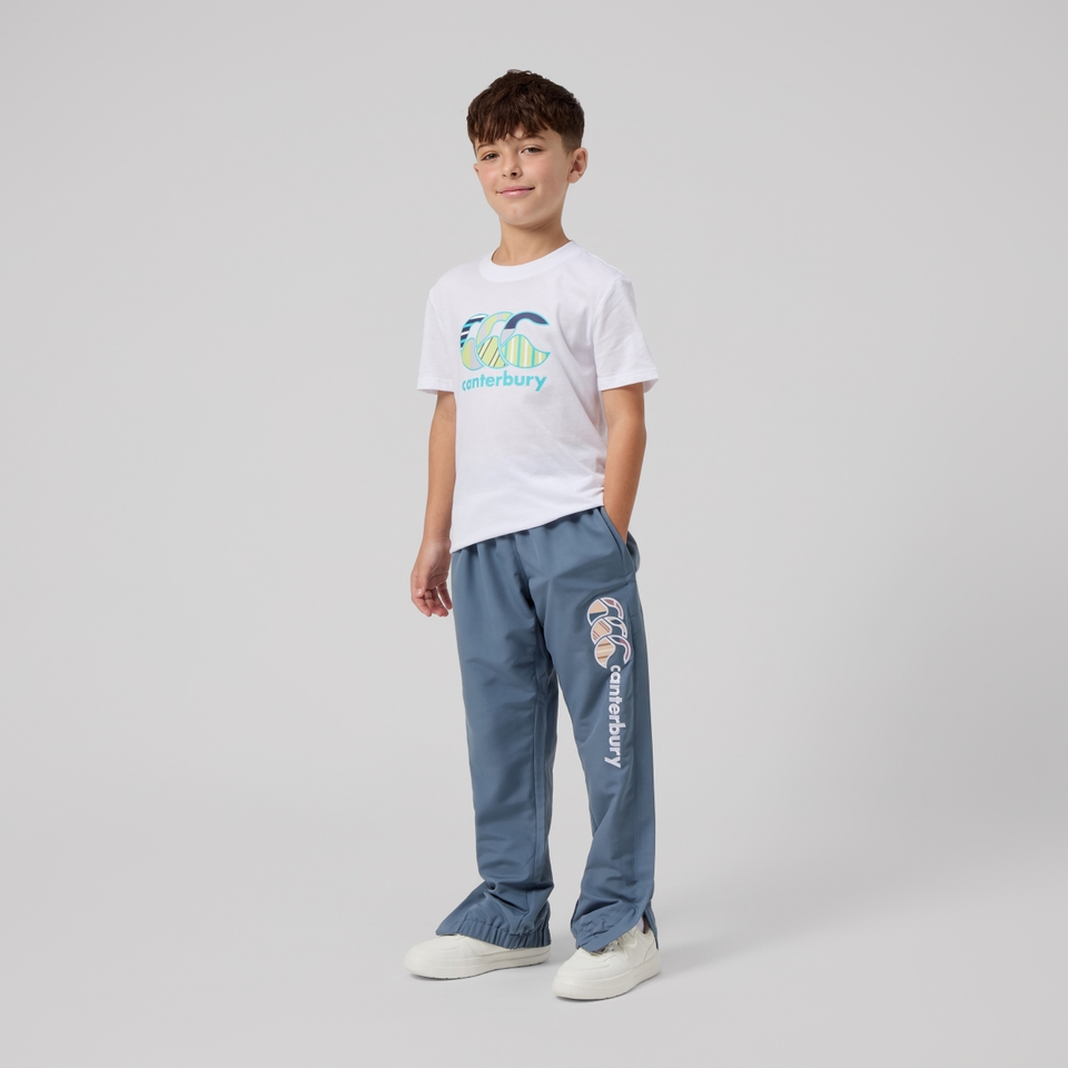 JUNIOR UNISEX UGLIES STADIUM PANT BLUE