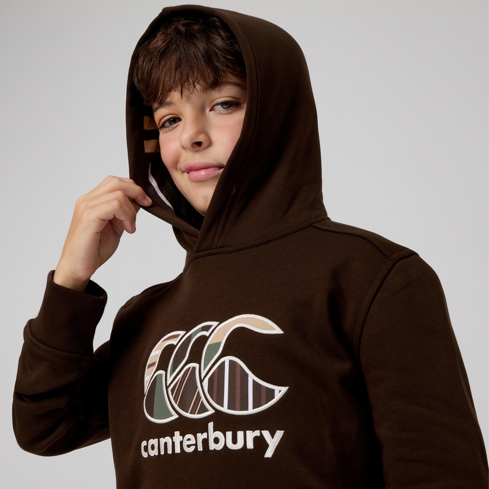KIDS UGLIES HOODIE BROWN