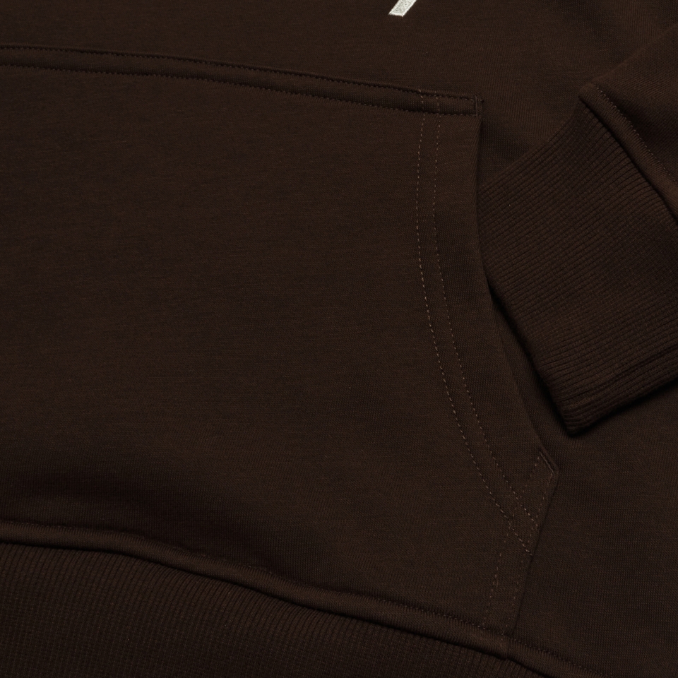 JUNIOR UNISEX UGLIES HOODY BROWN