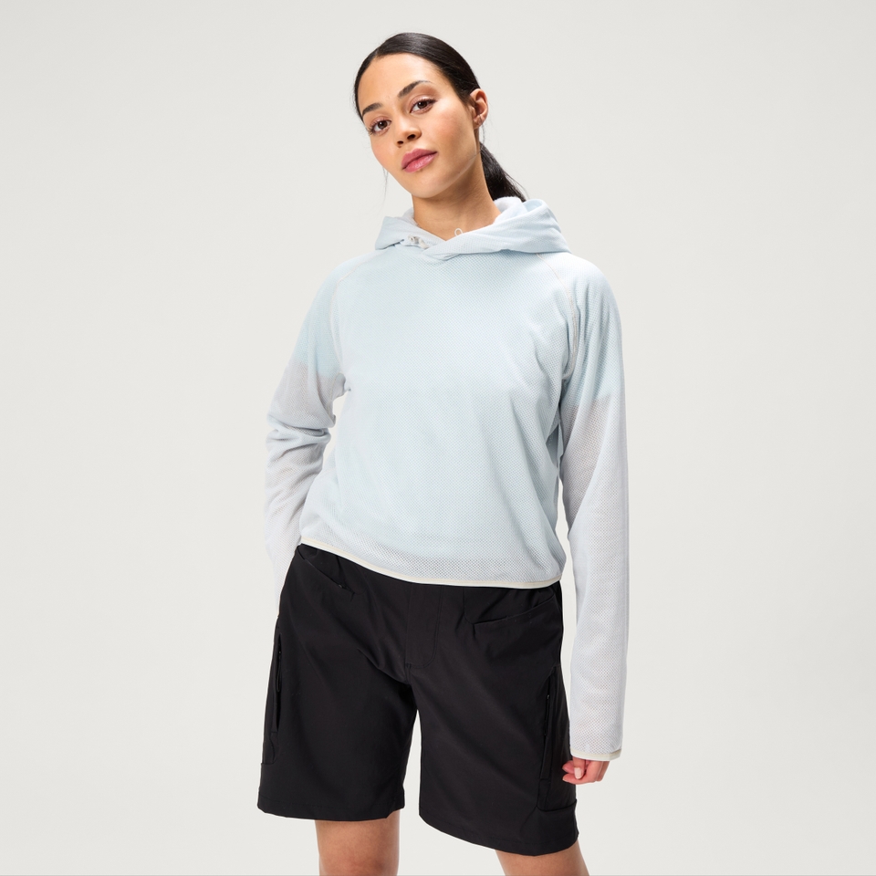 Women's SulTrac Breathable Hoodie - Tender Greens