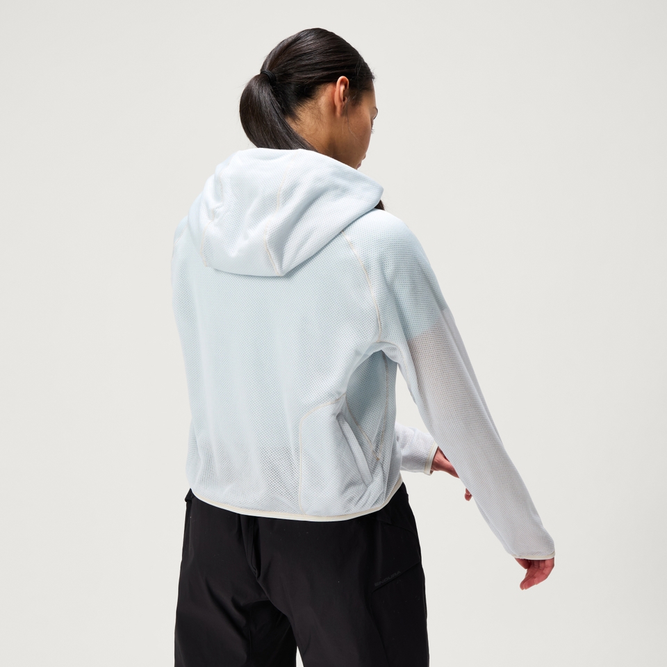 Women's SulTrac Breathable Hoodie - Cloud Blue