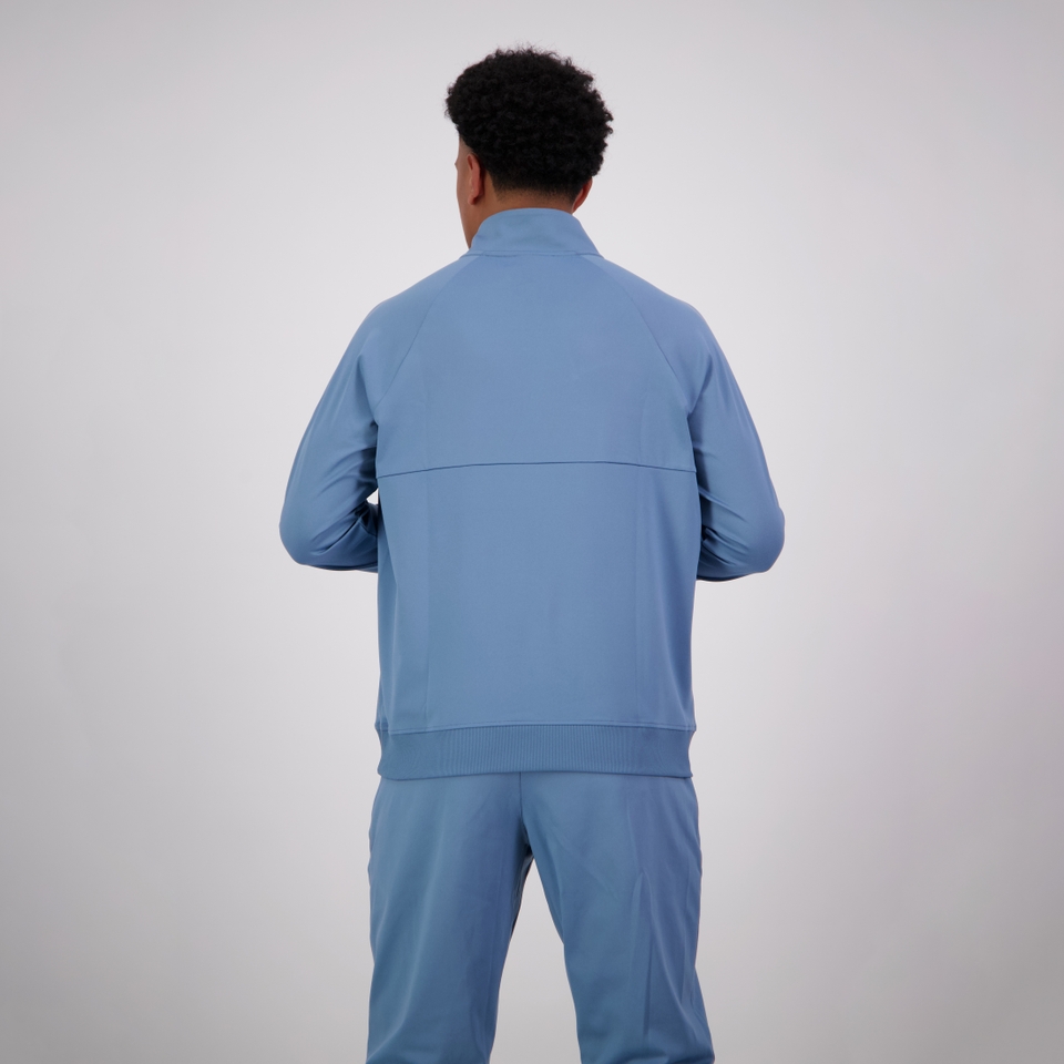MENS TEMPO+ 1/4 ZIP TOP BLUE