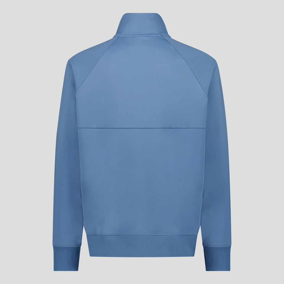 MENS TEMPO+ 1/4 ZIP TOP BLUE