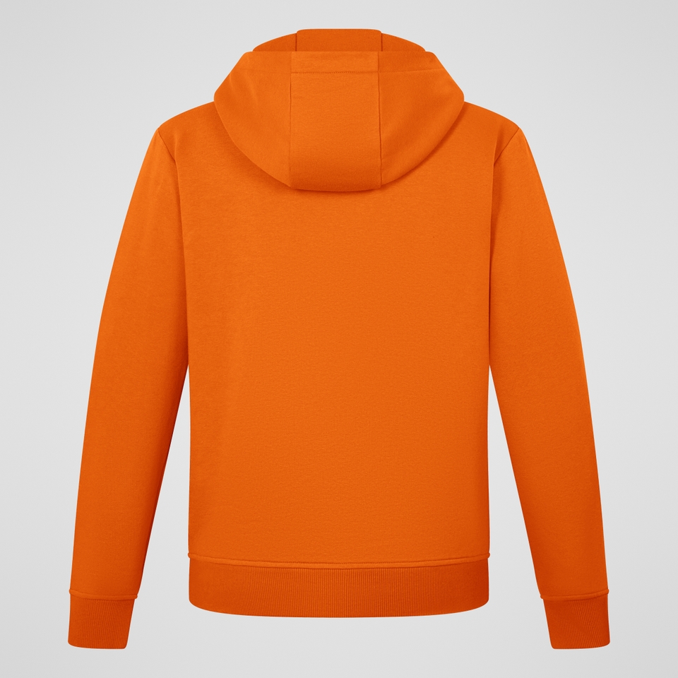 Men's Small Logo Hoody - Orange