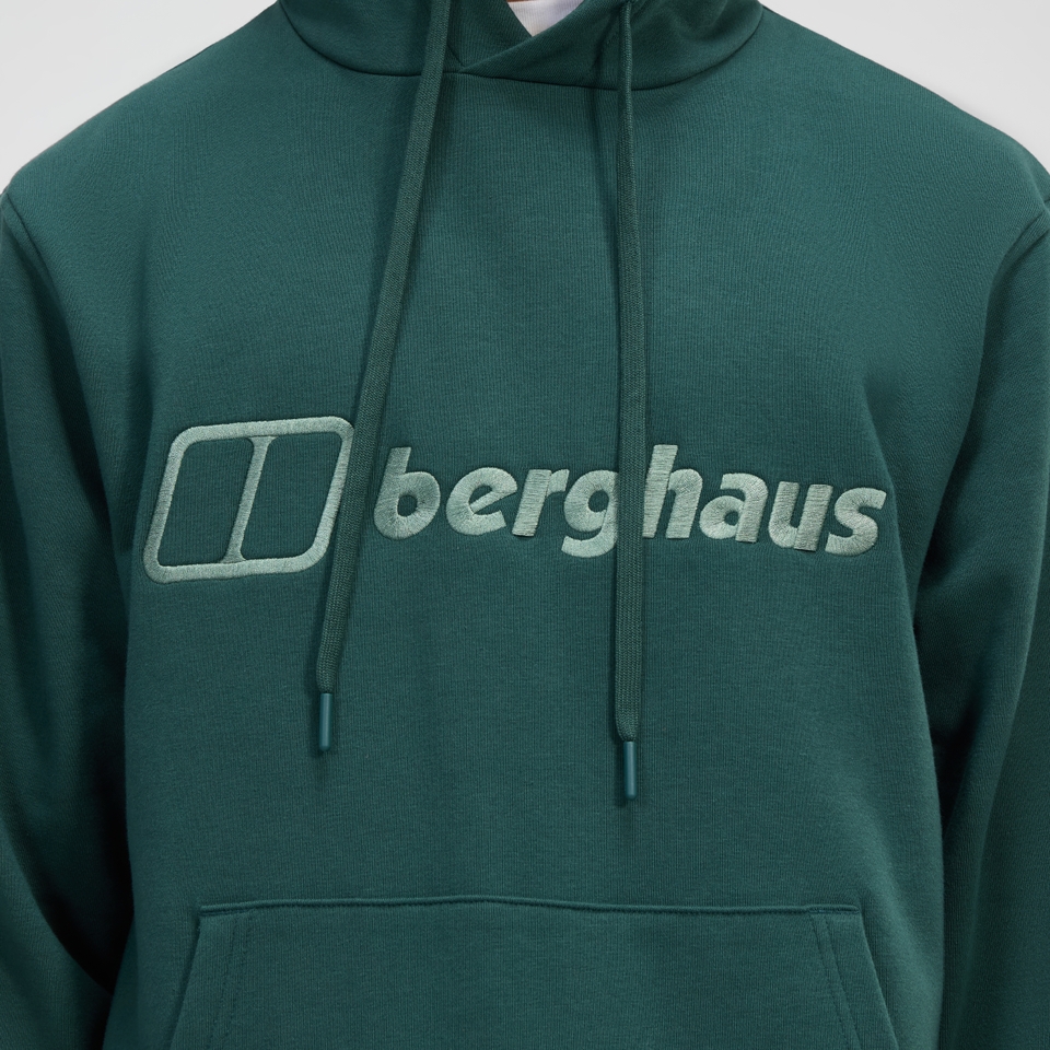 Men's Logo Hoody Light - Green