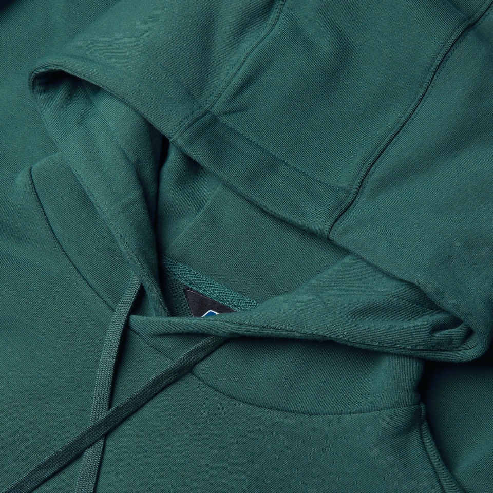 BERGHAUS M LOGO HOODY LIGHT DKGRN/DKGRN