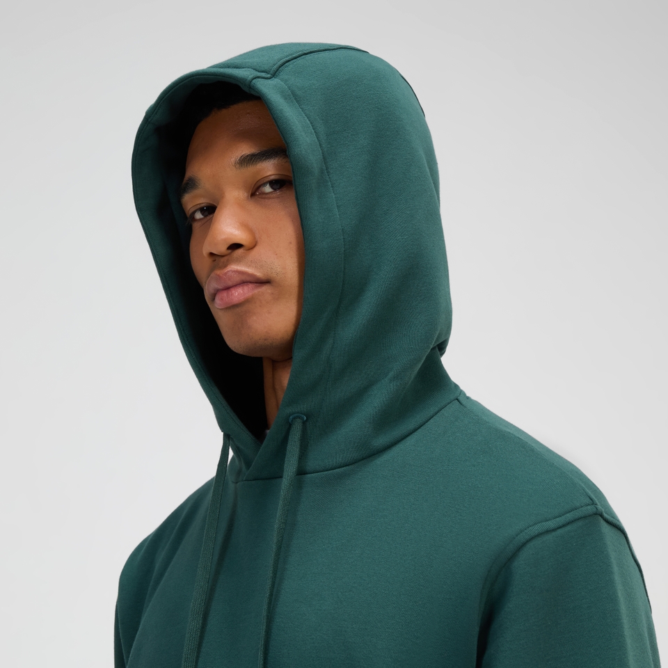 BERGHAUS M LOGO HOODY LIGHT DKGRN/DKGRN