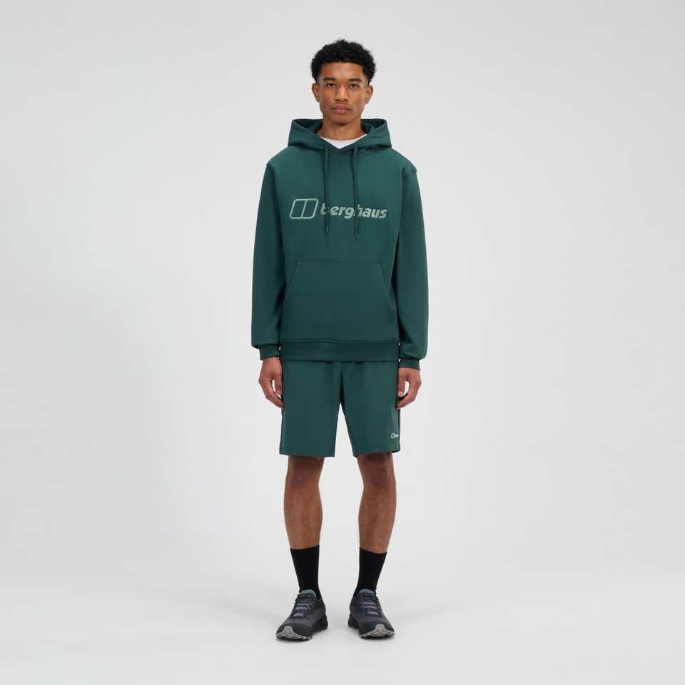 Men's Logo Hoody Light - Green