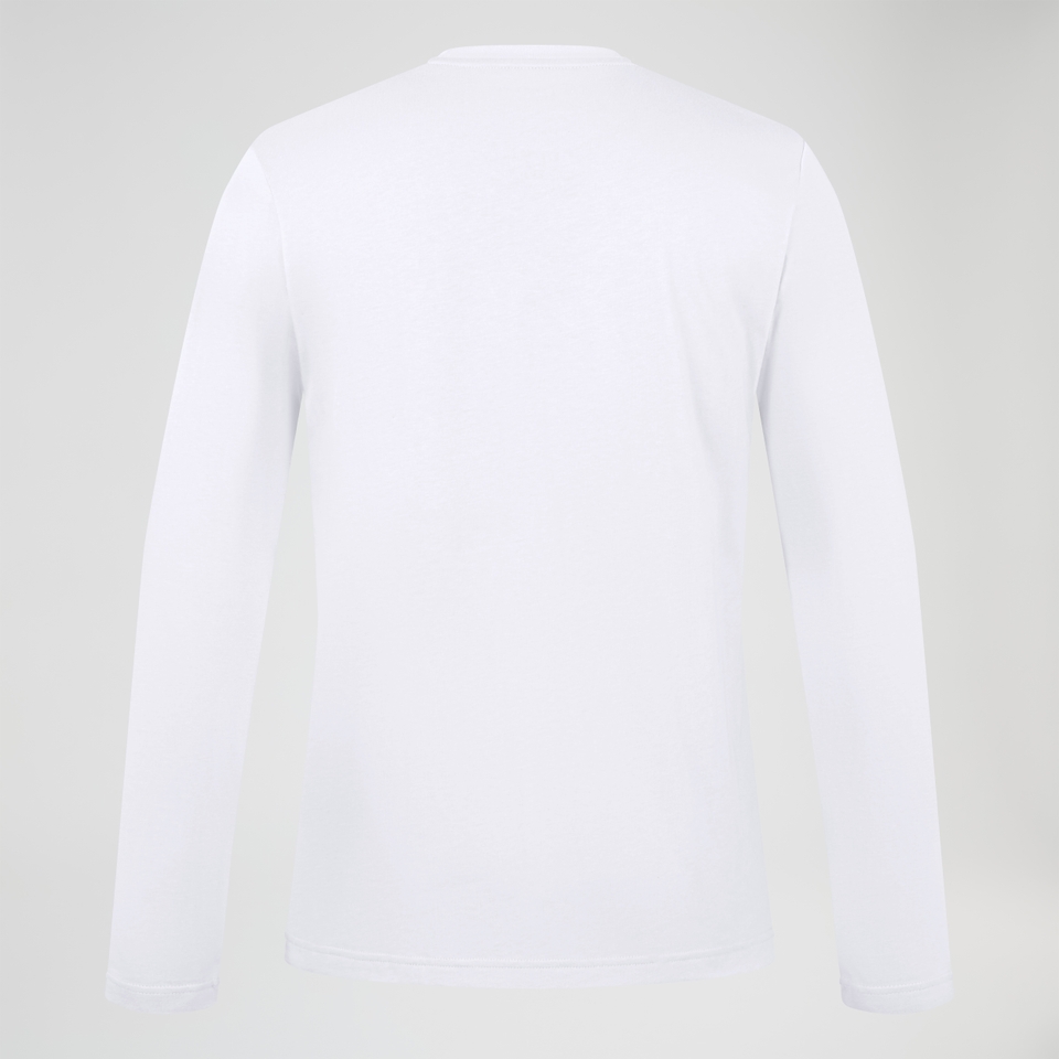 Berghaus Big Logo Langarm Shirt für Herren - Weiß