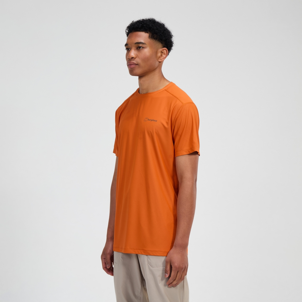 Men's 24/7 Crew Short Sleeve Tech Tee - Orange