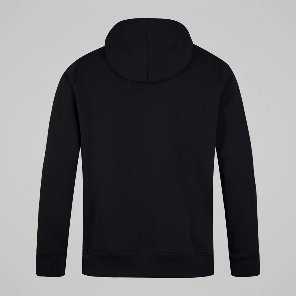 MENS LEGENDS PANEL HOODY BLACK