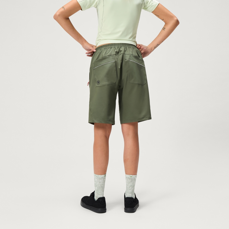 SULTRAC 10" Schlupfshorts für Damen - Grün