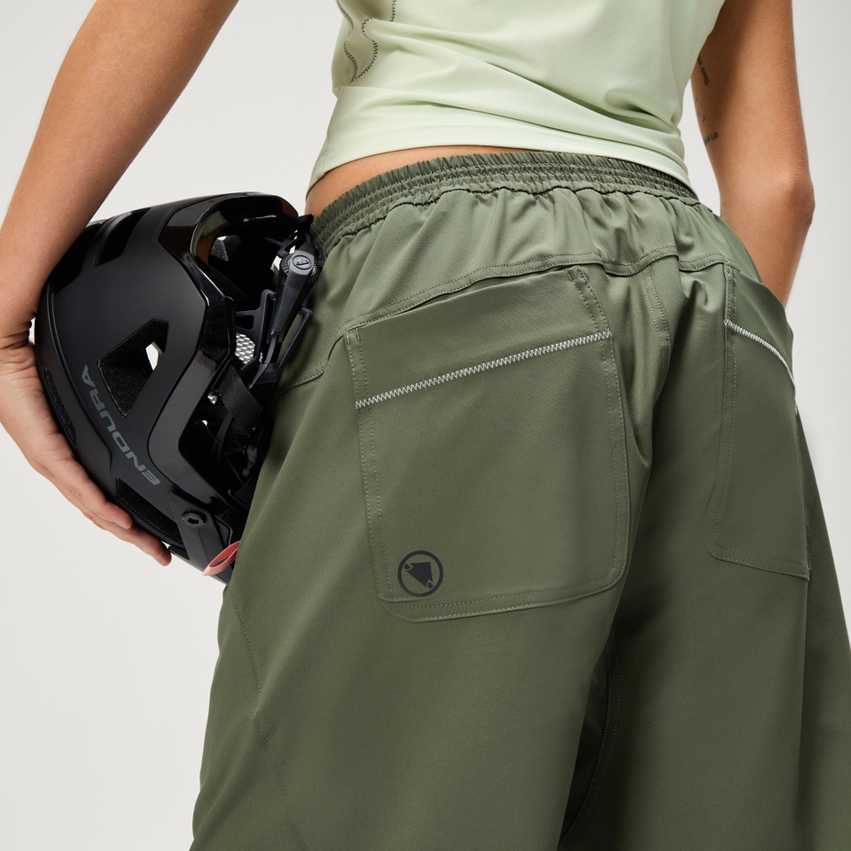 SULTRAC 10" Schlupfshorts für Damen - Grün