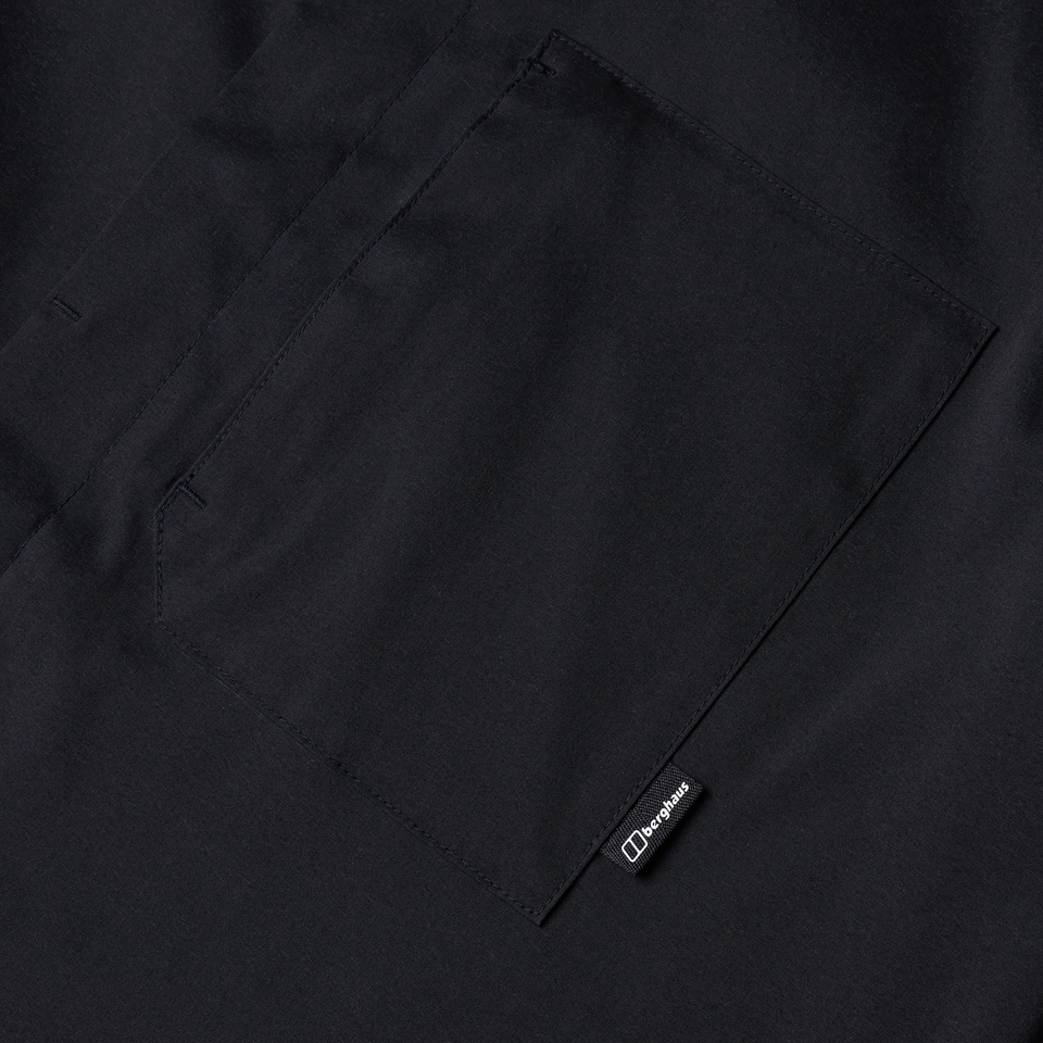 Men's Explorer Long Sleeve Overshirt - Black