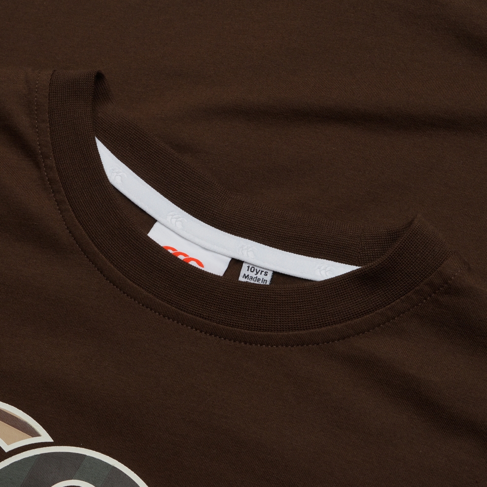 JUNIOR UNISEX UGLIES TEE BROWN