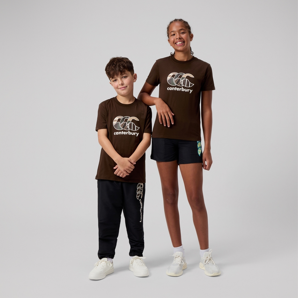 KIDS UGLIES T-SHIRT BROWN