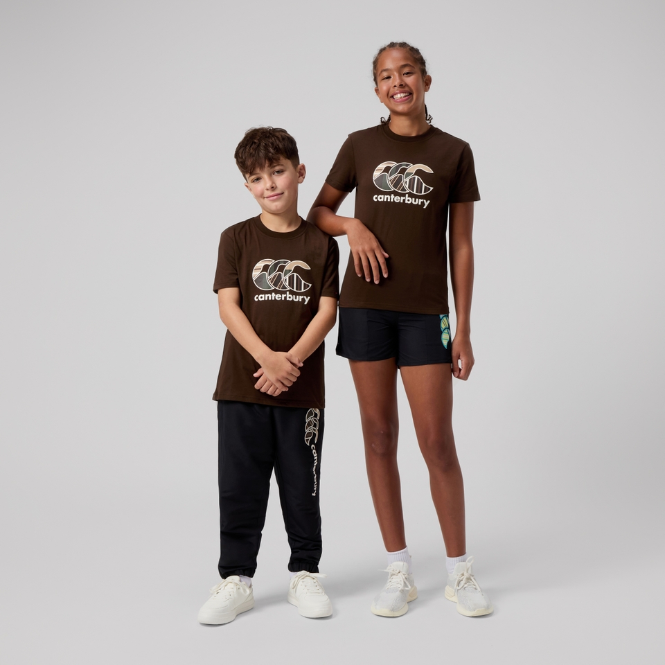 JUNIOR UNISEX UGLIES TEE BROWN
