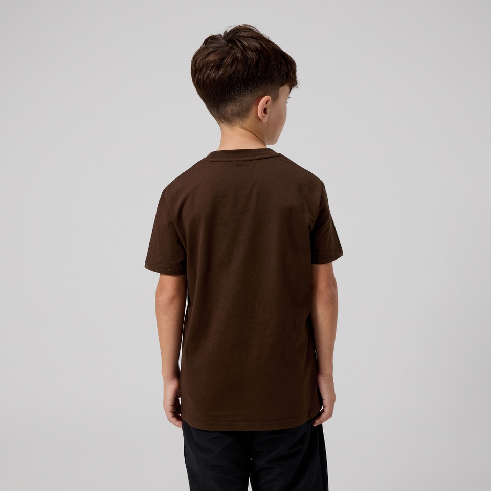 KIDS UGLIES T-SHIRT BROWN