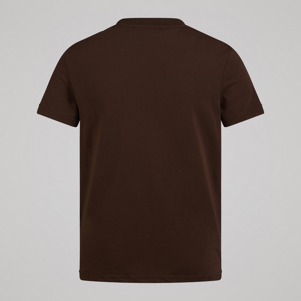 KIDS UGLIES T-SHIRT BROWN