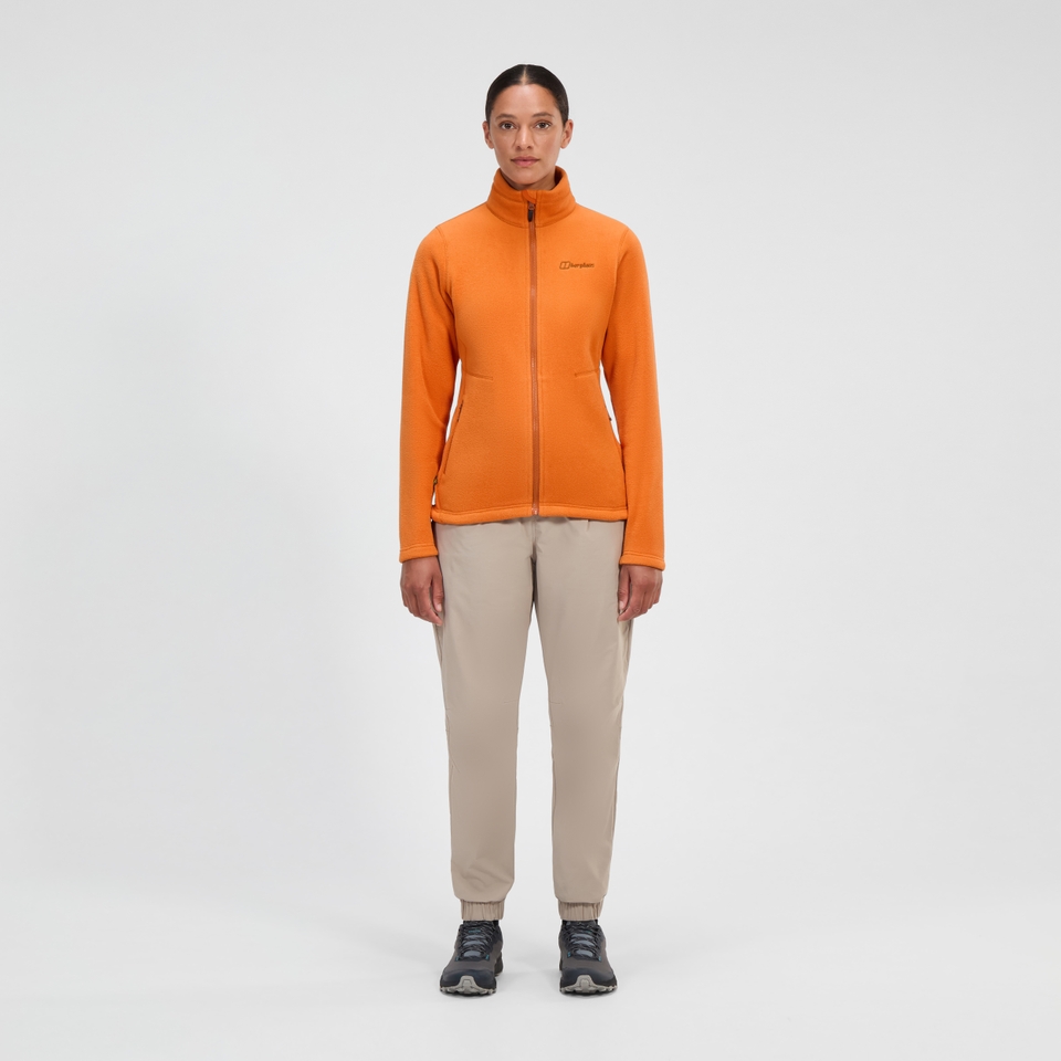 Women's Prism InterActive Polartec Fleece Jacket - Orange