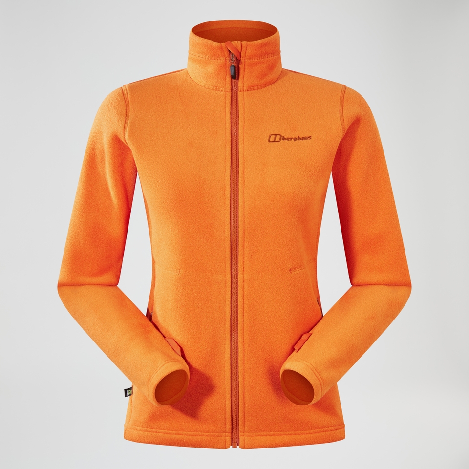Women's Prism InterActive Polartec Fleece Jacket - Orange