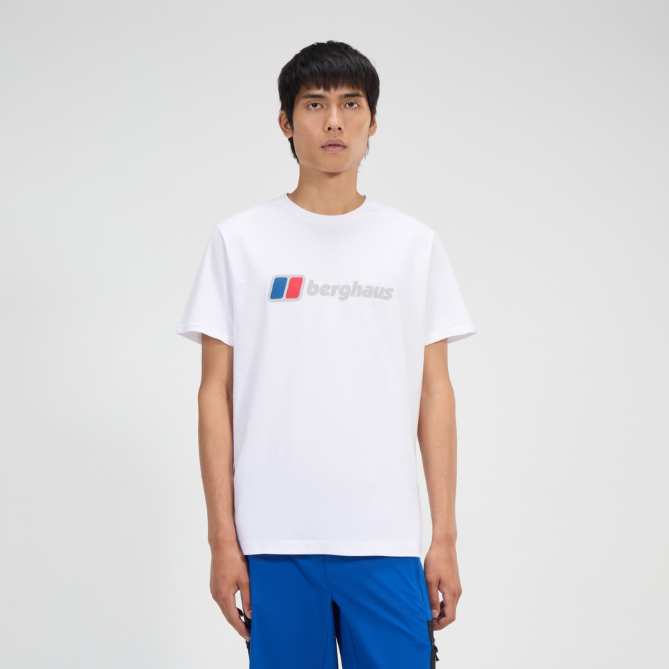 Men's Berghaus Class XL-Logo Tee - White