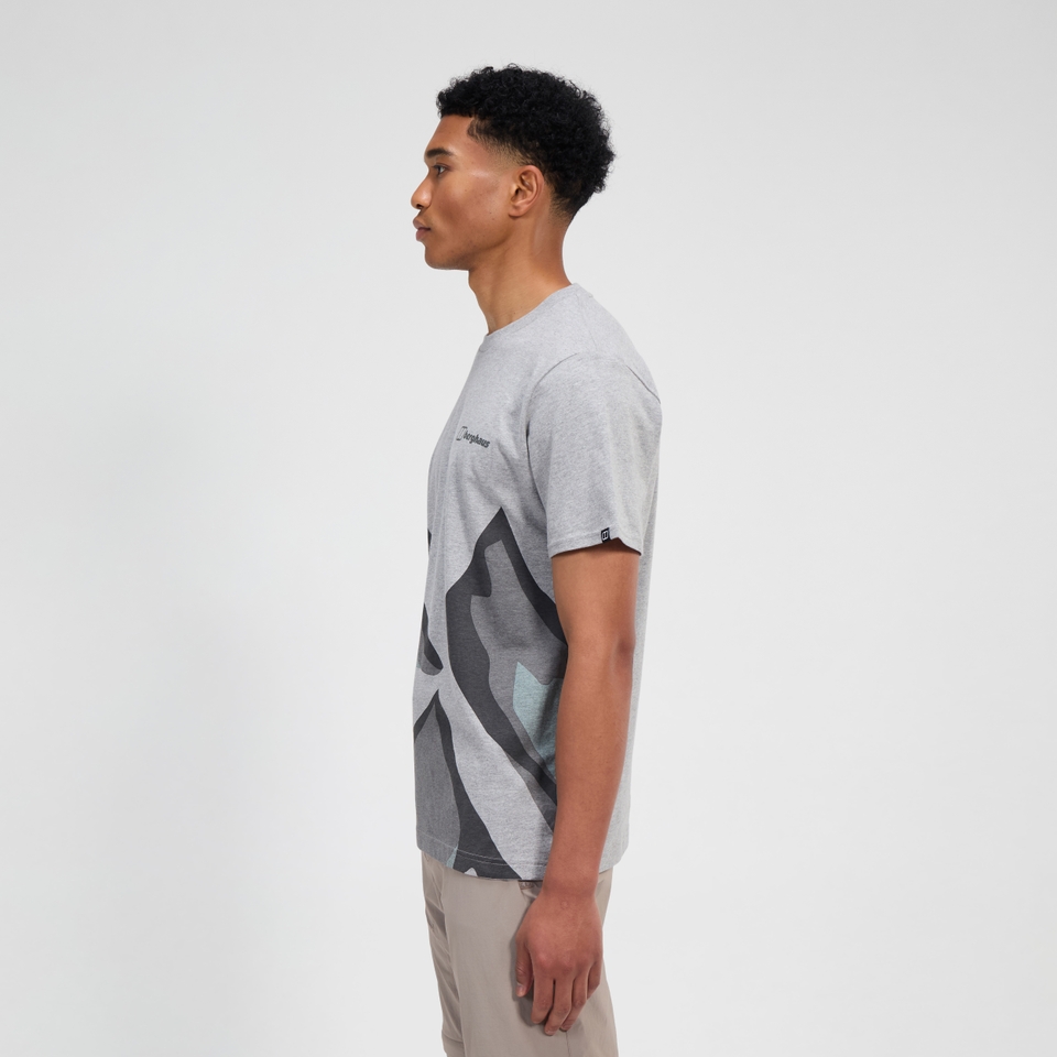 Klambercall Kurzarm Shirt für Herren - Grau