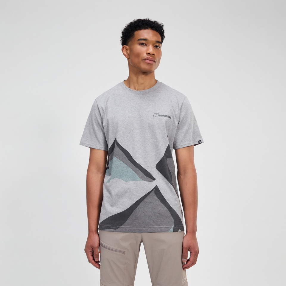 Klambercall Kurzarm Shirt für Herren - Grau