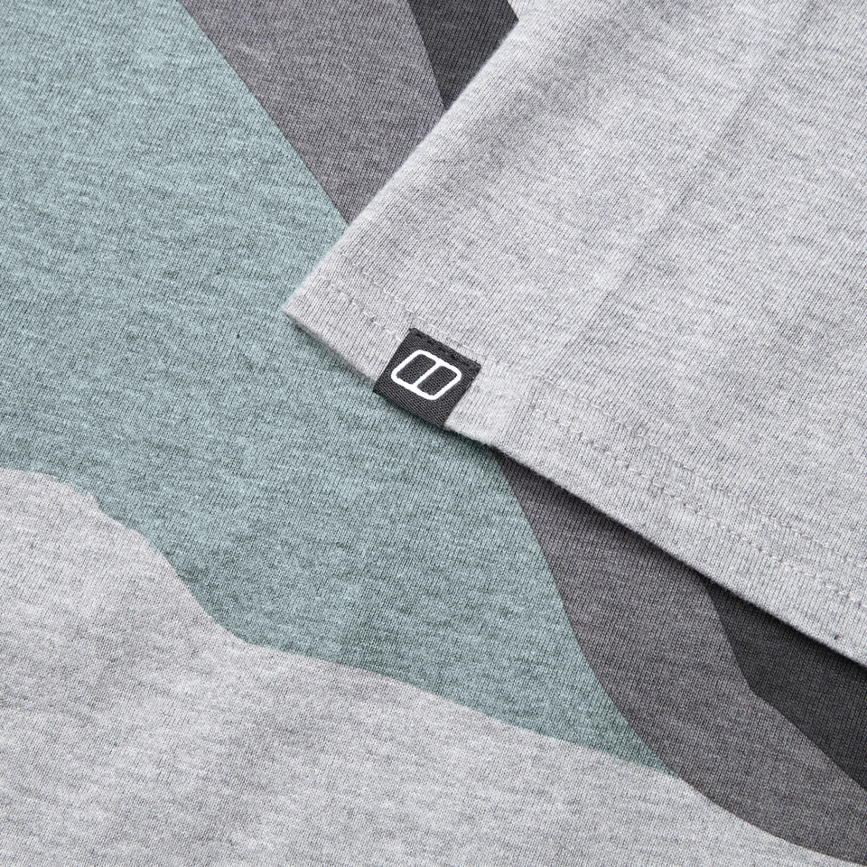 Klambercall Kurzarm Shirt für Herren - Grau