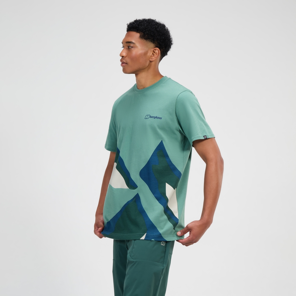 Klambercall Kurzarm Shirt für Herren - Grün
