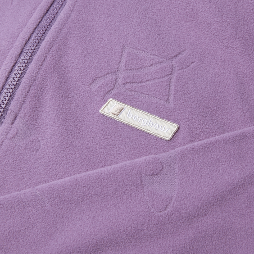 Unisex Daily Nature Interactive Fleece - Purple