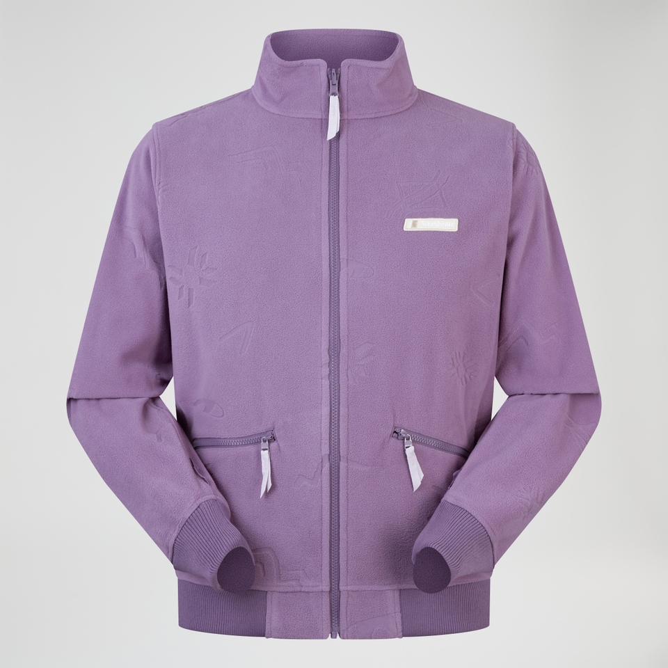 Unisex Daily Nature Interactive Fleece - Violett