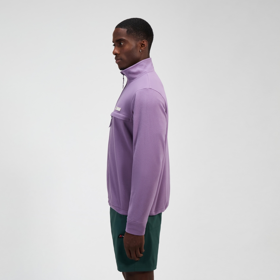 Unisex Sunned Peak Interactive Fleece - Purple
