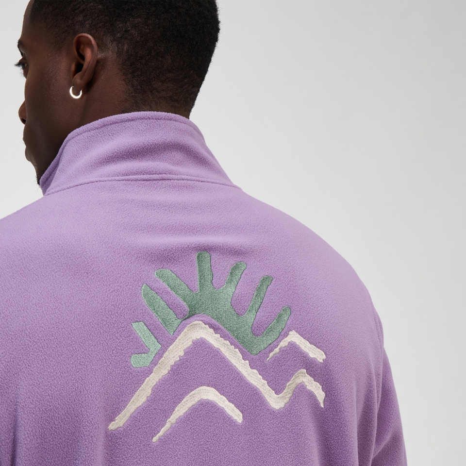 Unisex Sunned Peak Interactive Fleece - Violett