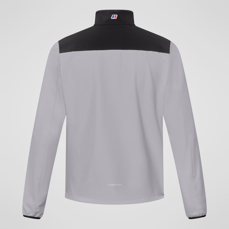 Men's Terrain Trek Half Zip Jacket - Black/Grey