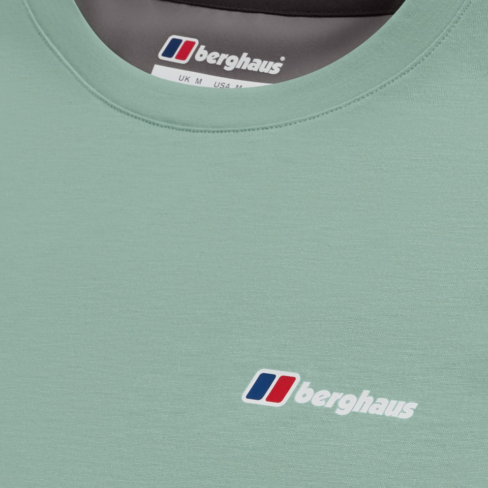 Terrain Trek Tech Tee  für Herren - Grün/Grau