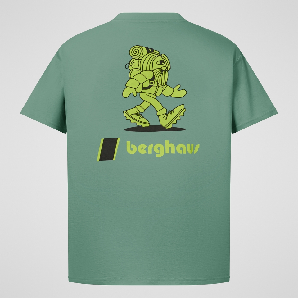 Cyclops Hiker Tee für Herren - Grün
