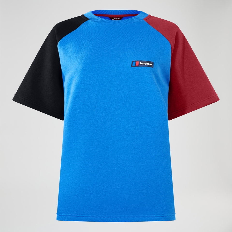 Unisex Storm 25 Kurzarm Shirt - Blau/Rot
