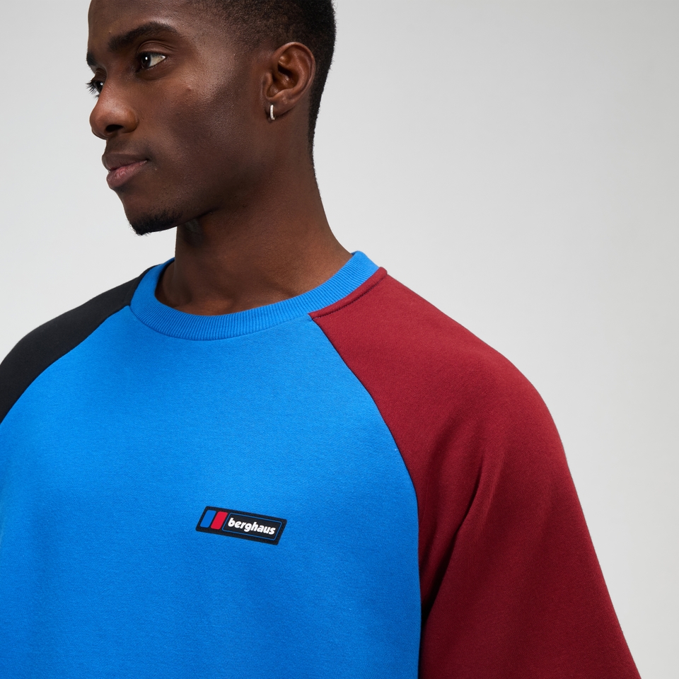 Unisex Storm 25 Kurzarm Shirt - Blau/Rot