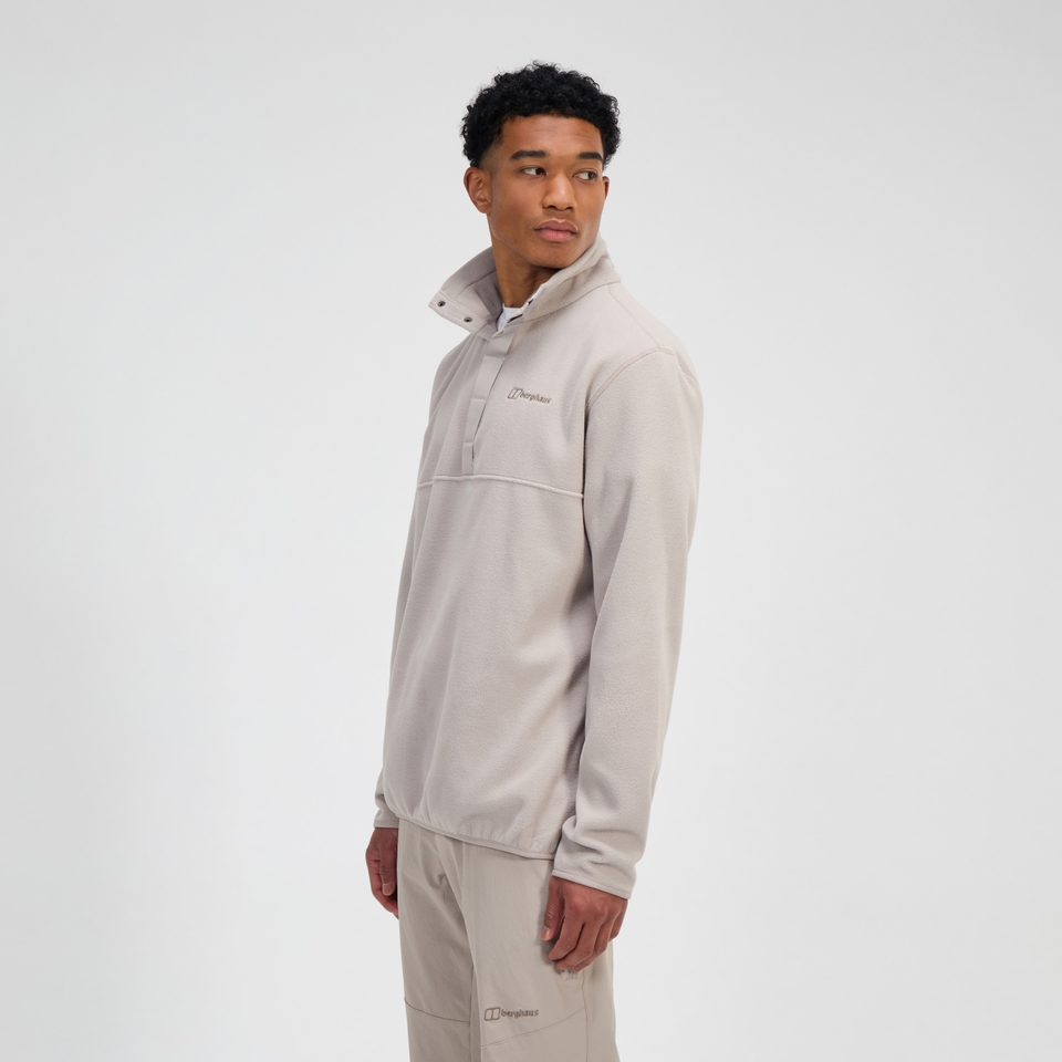 Men's Felltop Snap Fleece Pullover - Grey