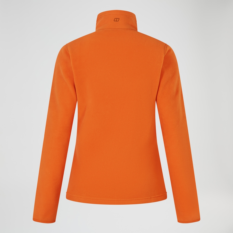 Women's Prism 2.0 Micro Half Zip Polartec Fleece - Orange