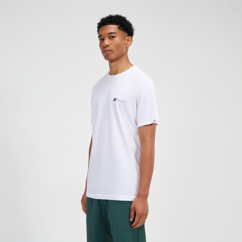 Men's Berghaus Class Logo Tee - White