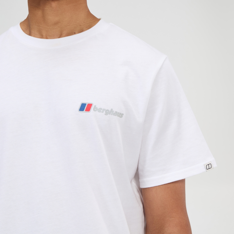 Men's Berghaus Class Logo Tee - White