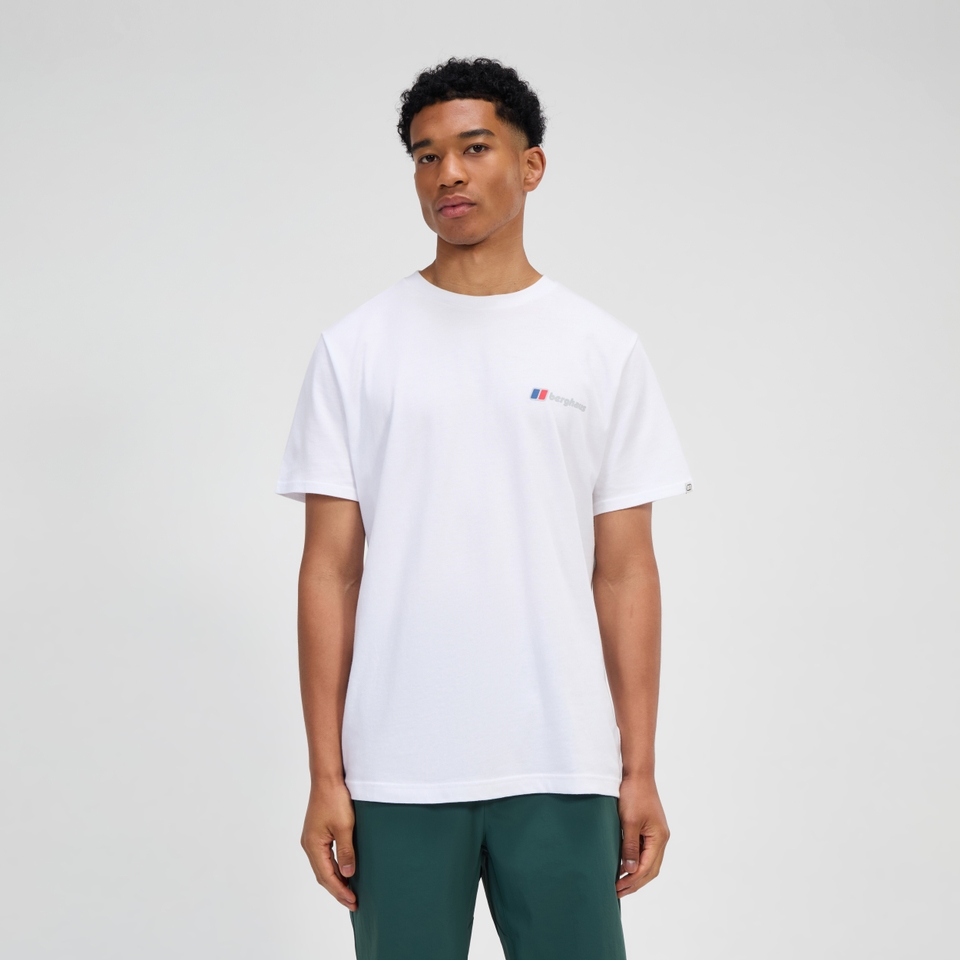 Men's Berghaus Class Logo Tee - White