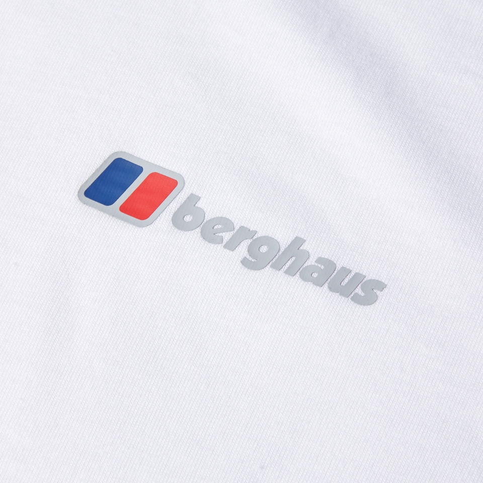 Men's Berghaus Class Logo Tee - White